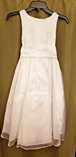 Sophia Young Formal Limited Girls Maxi Dress Size 2 White Sleeveless Flower Girl