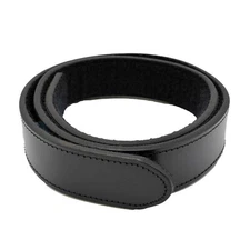 Perfect Fit ~1.5" Leather Duty Belt Official Velcro® Buckleless Medium 34-38 NEW