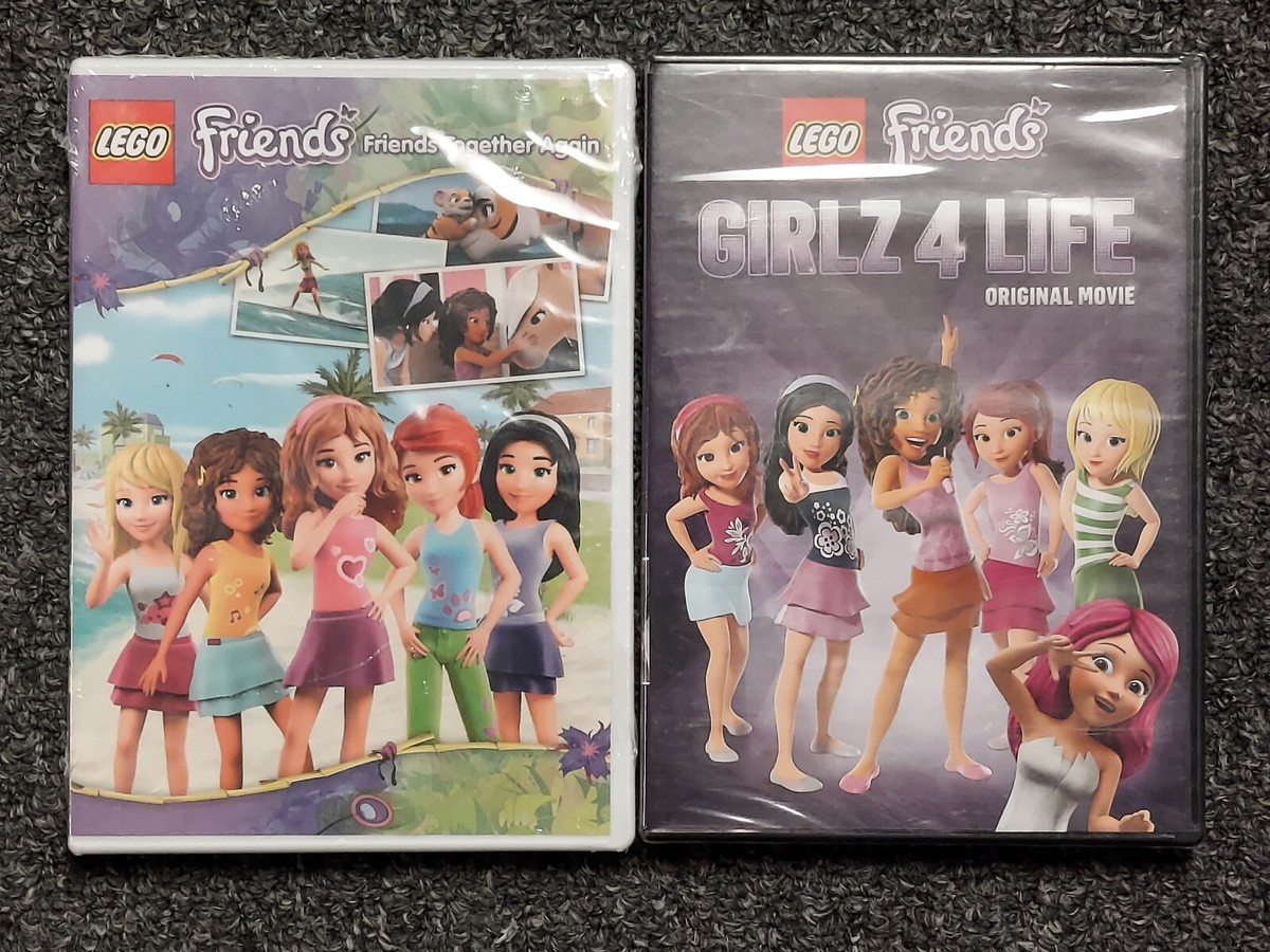 LEGO Friends Brand NEW Sealed DVDs: Girlz Life Friends