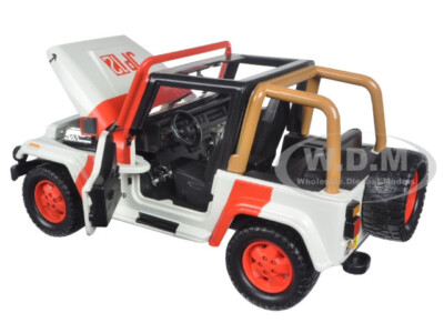 1992 JEEP WRANGLER WHITE & RED 
