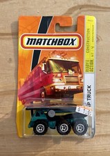2008 Mattel Matchbox Dump Truck 67 Construction Ready For Action Blue - New