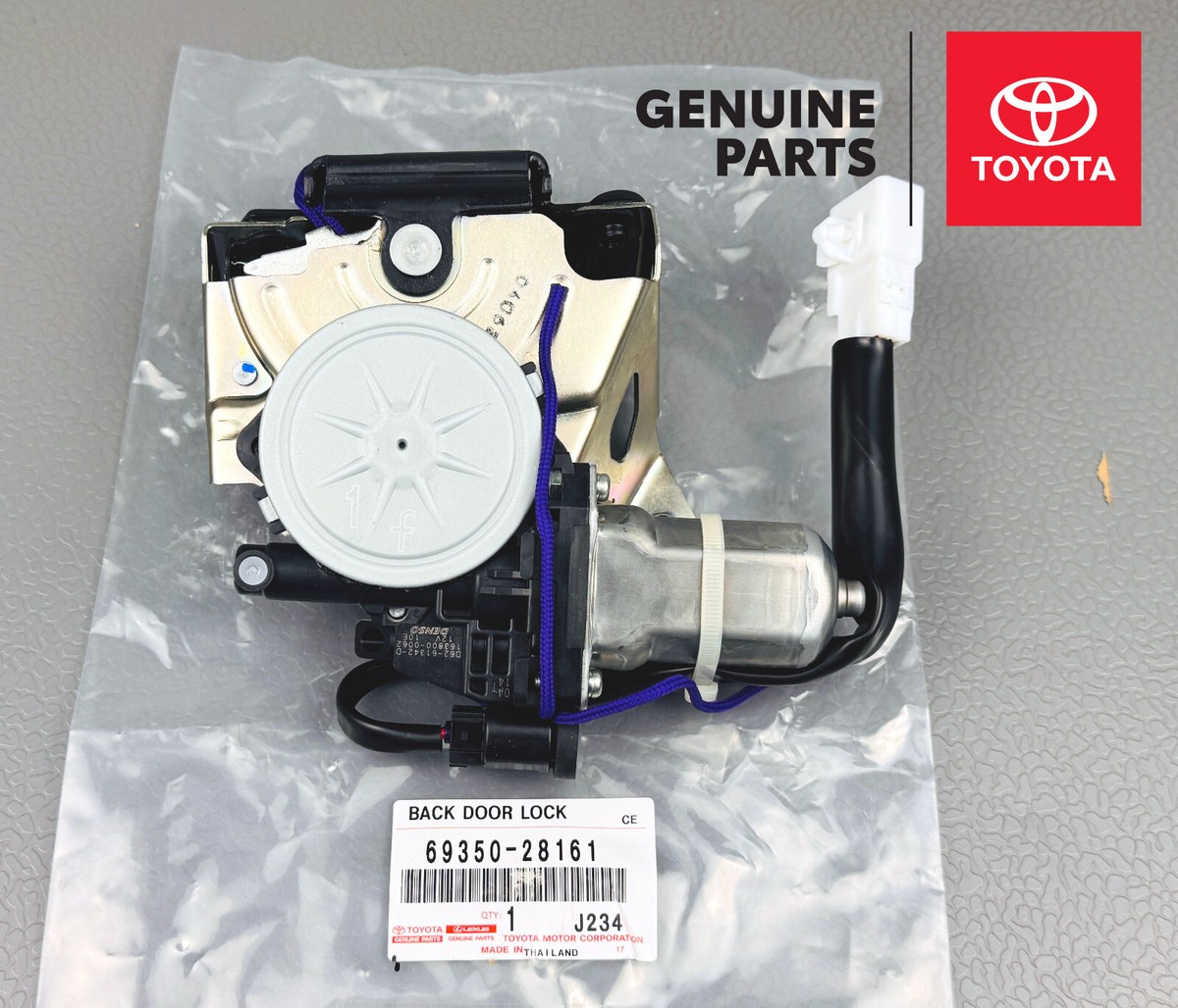 よよ 69350-28161 GENUINE TOYOTA 41487 Highlander 13-16 RAV4 LOCK ASSY