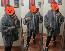 Real Chinchilla Fur Coat