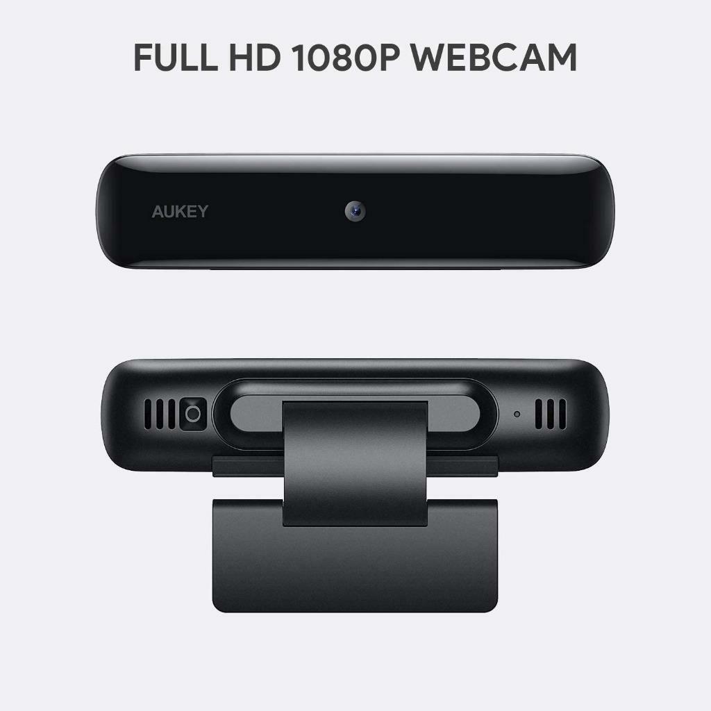 AUKEY HD USB Webcam 1080p Live Streaming Video Calling and