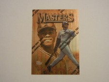 1997 TOPPS FINEST BASEBALL KEN GRIFFEY JR  MASTERS BRONZE #M23 /238 COATED