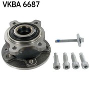 SKF Vkba 6687 Radlagersatz Hinterachse FÜR Volvo