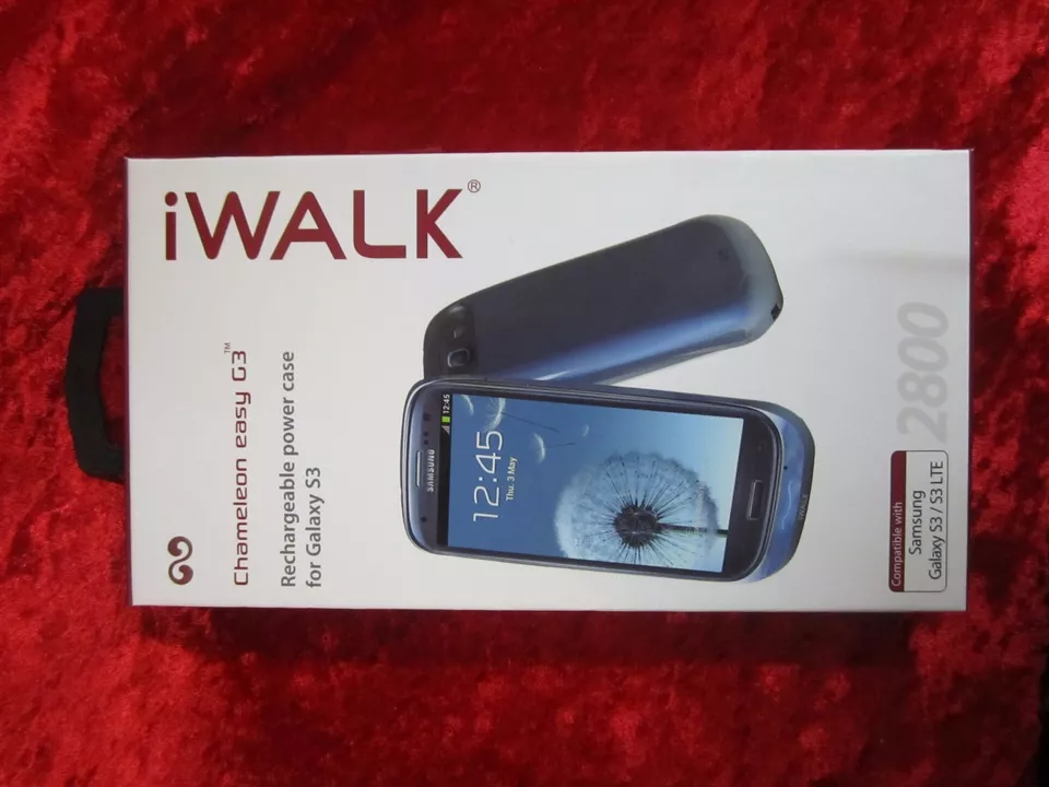 Estuche de alimentación recargable iWalk Chameleon easy G3 Samsung Galaxy S3/S3 LTE 2800 Foto 2 de 4