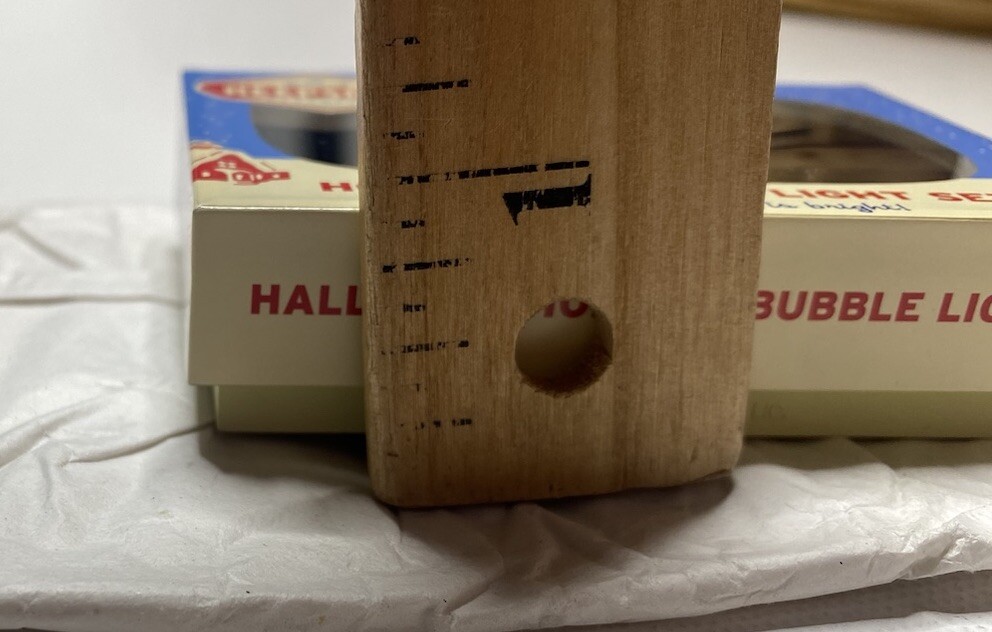 Hallmark 2015 Holiday BUBBLE LIGHTS Light Set Nifty Fifties Ornament MCM Style eBay