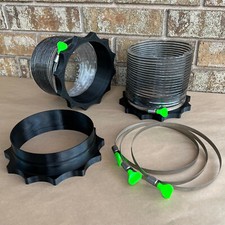  Powerful 6" Magnetic Dust Collection System - Starter Kit w/ 10PC 6in Port