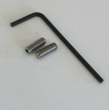 Gibson Guitar Bridge Adjustment Screw & Hex Wrench Set for Les Paul Jr. & SG Jr.