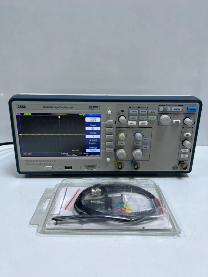 B&K Precision 2556 200 MHz, 2 GSa/s, 2 Channel Digital Storage Oscilloscope - Image 2 of 4