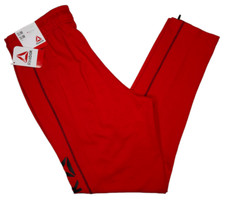 Reebok 11423 NEW Men's Slim Cruise Control Elastic Waist Drawstring Knit Pants