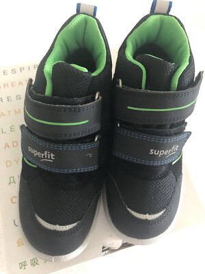 Geox B. Kids  Strap Athletic Sneaker black Size 27