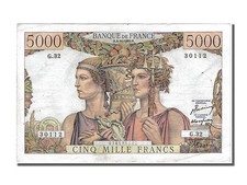 [#102252] Banknote, France, 5000 Francs, 5 000 F 1949-1957   Terre et Mer  , 194