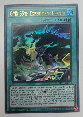 GMX 55th Experiment Report - BLZD-EN094 - Ultra Rare - Blazing Dominion - NM/M