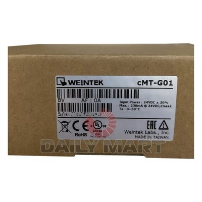 New In Box WEINTEK cMT-G01 HMI Touch Screen   #bv