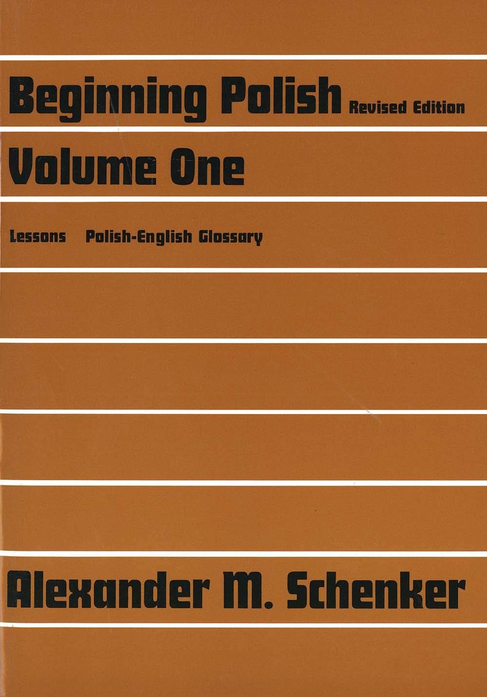 Beginning Polish: Volume 1 (Yale Language Series) - paperbac