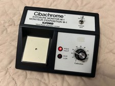 Vintage ILFORD Cibachrome Exposure Monitor M-3 Black  White Made In USA Tested