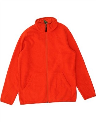 L.L.BEAN Damen Fleecejacke UK 16 Large orange Polyester BF20