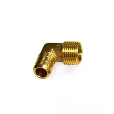 Pacific Performance Engineering PPE 113058158 1/2" NPT-M to 5/8" Barb 90 Degree