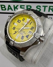 Breitling Avenger Seawolf 45mm Yellow Dial  Ref. A17331 Case #291 3