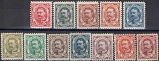 Luxemburg Luxembourg 1906 Großherzog Wilhelm IV. Satz MH KW:250€