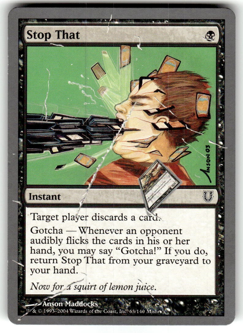 Stop That Unhinged Regular MTG