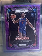 2023-24 Panini Prizm Monopoly - Ausar Thompson #27 Purple Wave Prizm (RC)