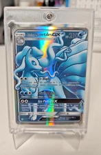 Alolan Ninetales GX Full Art Holo - Guardians Rising 132/145