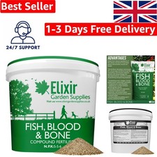 1kg Blood Fish Bone Fertilizer - Organic Booster for Stronger Plant Growth 13.99 per kilo