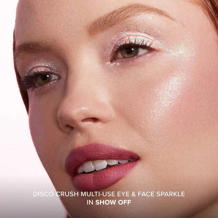 Too Faced Disco Crush High Shine Glitter Eye + Face Sparkle Show Off - Image 3 of 4