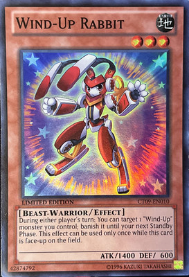 Wind-Up Rabbit CT09-EN010 Limited Edition Super Rare LP