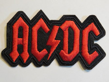 Collectible Music Fabric Patch  AC/DC: Australian Hard Rock Band w/ Bon Scott 