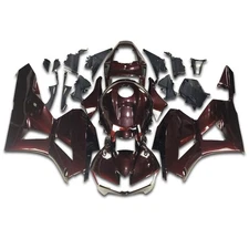 FSM Red Black Carbon Fiber Fairing for Honda CBR600RR 2013-2023 Painted Bodywork