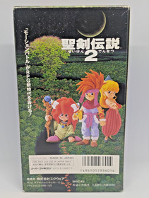 Super Famicom Seiken Densetsu 2 SFC Nintendo JAPAN seikendensetsu2 Japan Square