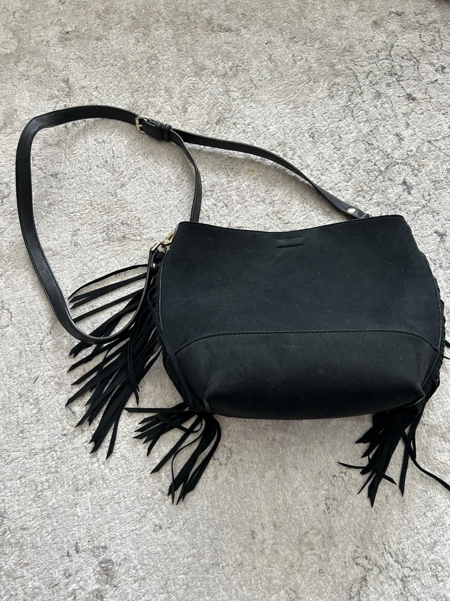 Calvin Klein vintage Leather suede drawstring bucket crossbody Calvin Klein Large Bucket & Drawstring Bags for Women for  main image 3