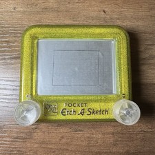 1999 Ohio Art Pocket 4 x 3.5 Etch A Sketch Sm...