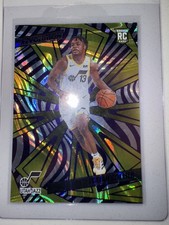 2024 Panini Revolution - Isaiah Collier /5 Purple Swirl Rookie Jazz SSP