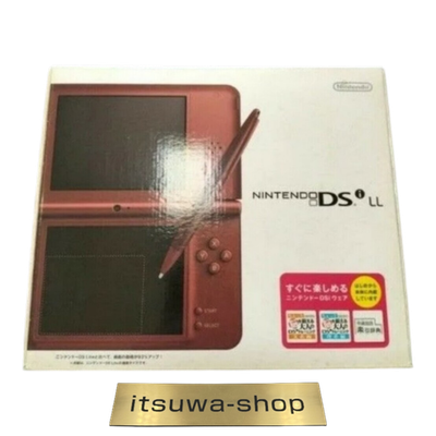 Nintendo DSi LL XL Wine Red Console NTSC-J From Japan Rare Color