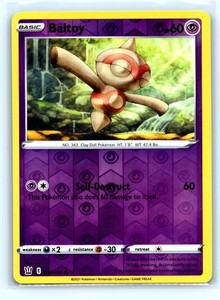 Baltoy 057/163 Battle Styles Reverse Holo