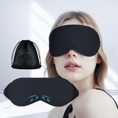 #ad Sleep Mask for Women Men Ultrathin Light Blocking Sleeping Mask No Pressure On $27.55