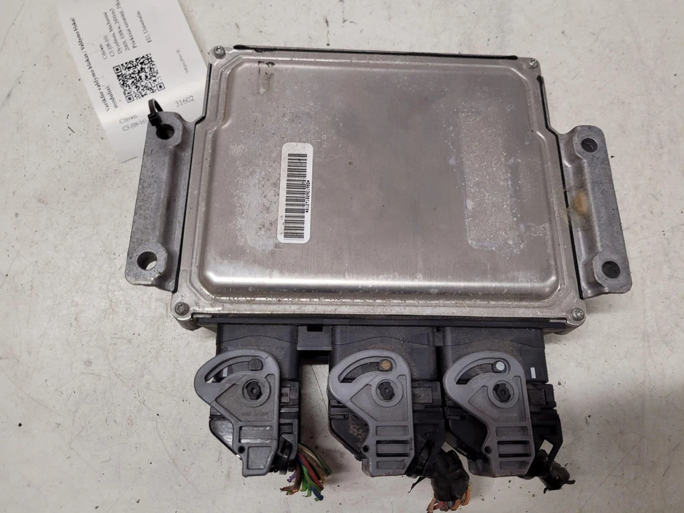 Centralina motore CITROËN C5 III Break TD ECU 9663548180 2.0 Diesel 2009 28648420 - Immagine 4 di 4