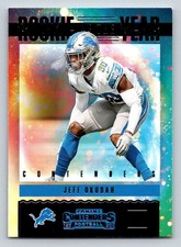 2020 Panini Contenders Rookie of the Year #30 Jeff Okudah (ref 193542)