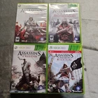 Assassin’s Creed - Xbox 360 Lot of 4 - II, Brotherhood, III, Revelations, Tested