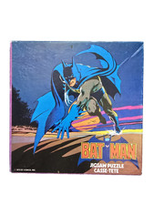 Vintage 1973 DC Comics Batman Jigsaw Puzzle 81 Pieces 11x11 Complete