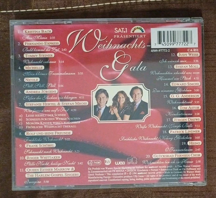 Weihnachts-Gala - CD - Verschiedene Interpreten  - Bild 2 von 4