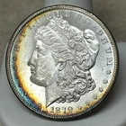 1879-S Morgan Dollar - VAM-54 - BU - Peripheral Toning - Some Mirrors & Frost