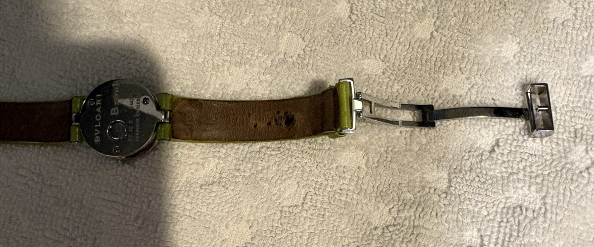 Womens Bvlgari B-Zero 1 Watch original band Green *NEW BATTERY* | eBay
