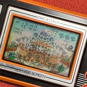 [Reflector and Polarizer Replaced, With Batteries] Nintendo Game & Watch Fire