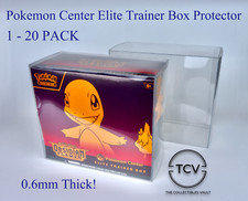 Pok&eacute;mon Center Elite Trainer Box Protector Case - 0.6mm (1, 3, 5, 10, 20 Pack)